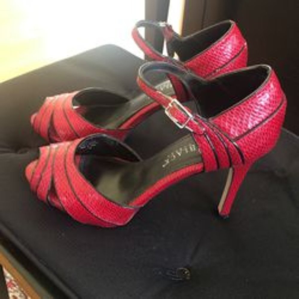 Red Heels, size 7.5, White House Black Market